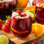sangria in a glass